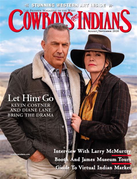 Kevin Costner and Diane Lane, August/September 2020 - Cowboys and ...