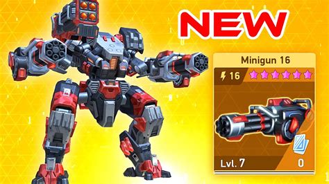 Onyx & Minigun 16 - Mech Arena - New Mech & Weapon - YouTube