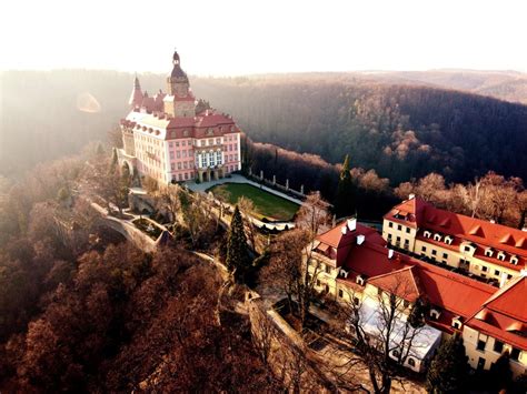 Książ Castle in Lower Silesia, Poland : castles