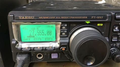 YAESU FT 897 test by 153E251 - YouTube