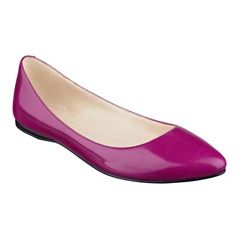 Lyst - Nine West Speakup Pointed Toe Flats in Purple