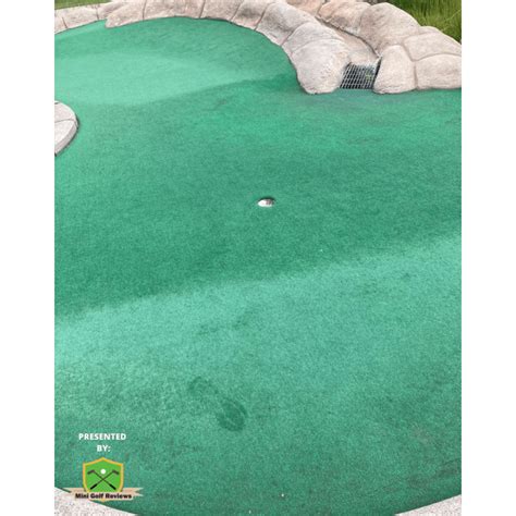 Eagle Falls Adventure Golf - Hole 6: Presented by MiniGolfReviews.com Sponsored by the My Mini ...