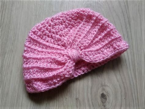 Winniearthe: Crochet: Baby turban hat