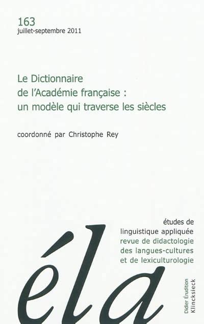 Le Dictionnaire de l'Académie française | Languages | French dictionary ...