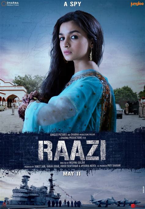 'Raazi' first look poster: Alia Bhatt portrays three distinct but powerful facets of her ...