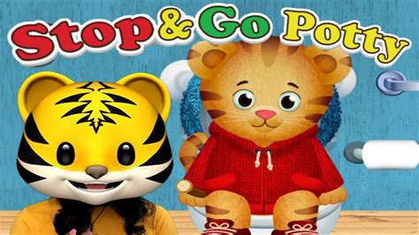 DANIEL TIGER's Stop & Go Potty App Full Gameplay NEW - YouTube