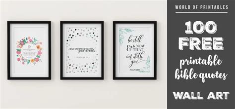 Bible Verse Wall Art, Bible Verse Printable, Be Still And Know That I ...