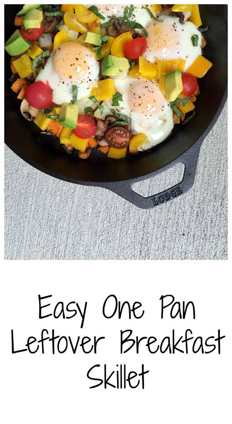 Easy One Pan Leftover Breakfast Skillet - JZ Eats (30 minutes)