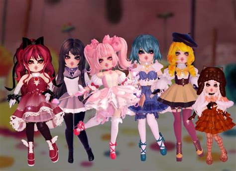 Madoka Magica Royale High in 2024 | Anime poses reference, Cute icons, Anime poses