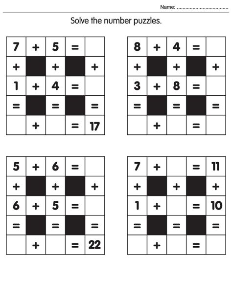 Solve the number puzzles | Download Free Solve the number puzzles for ...