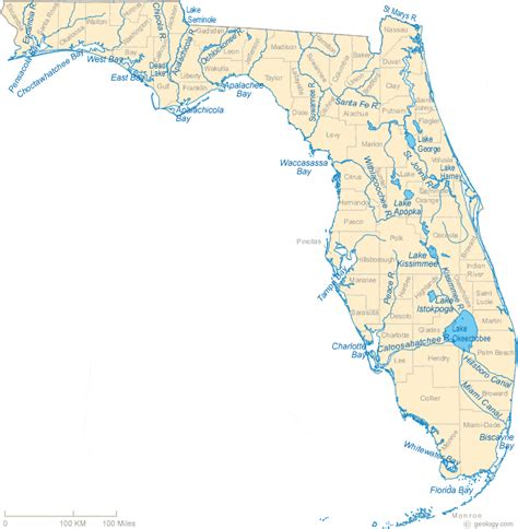 Map of Florida