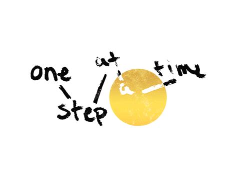 One Step at a Time by Christian Dakota Doherty on Dribbble