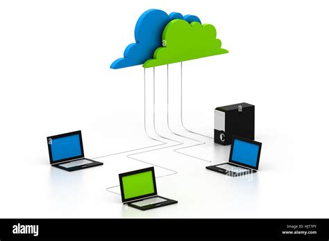 Cloud computing devices Stock Photo - Alamy