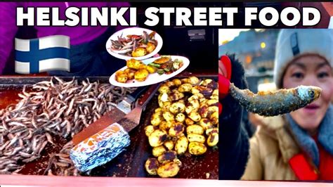 HELSINKI FINLAND STREET FOOD! My favorite "fries" ever. - YouTube