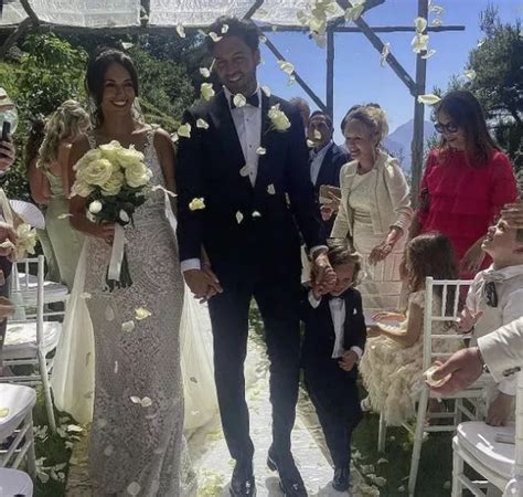 Mario Falcone shares unseen snap from Italian wedding with Becky and ...