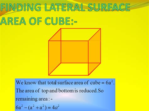 Surface Area and Volume - Presentation Mathematics