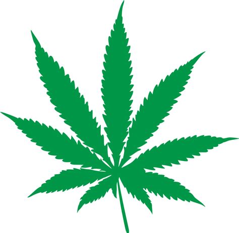 Weed Leaf Png Transparent - Free Logo Image