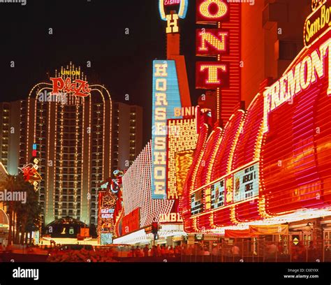 The Plaza Hotel & Casino, Downtown Las Vegas, Nevada, United States of America Stock Photo - Alamy