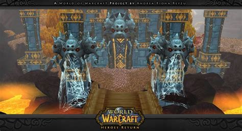 Azjol-Nerub Entrance Terrain - Early Version image - World of Warcraft: Heroes Return mod for ...