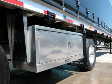 Trailer Tool Box Installation on Flatbeds & Drop Decks at Midco Sales