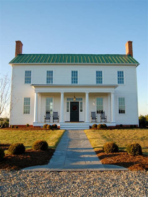 Colonial Front Porch | Houzz