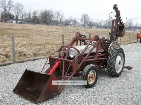 Ford 8n front end loader pump