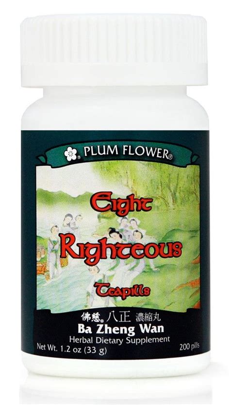 Plum Flower - Eight Righteous Teapills | Best Chinese Medicines