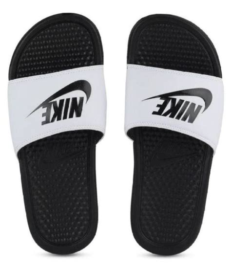 Nike White Slide Flip flop Price in India- Buy Nike White Slide Flip ...