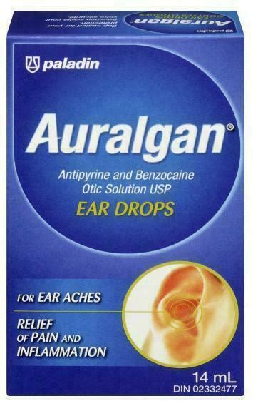 Auralgan Antipyrine and Benzocaine Ear Drops for Ear Aches 14ml for sale online | eBay