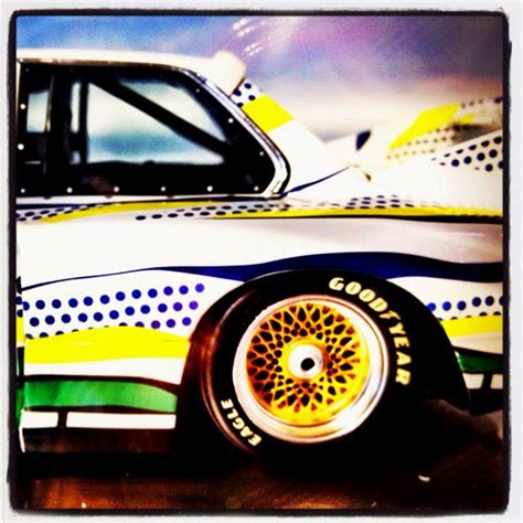 Art Car by Roy Lichtenstein BMW 320i Group 5 1977 | Car art, Classic cars, Bmw