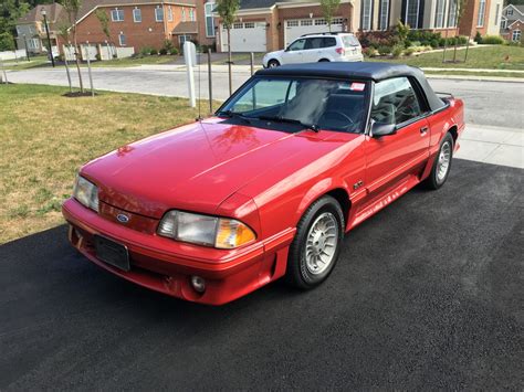 1987 Mustang GT Front View