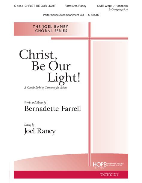 Christ Be Our Light (SATB ) by Bernadette Fa | J.W. Pepper Sheet Music