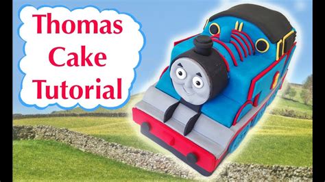 Thomas Train Birthday Cake HOW TO COOK THAT Ann Reardon 3D fondant