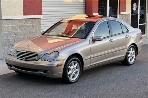 No Reserve: 39k-Mile 2002 Mercedes-Benz C320 Sedan for sale on BaT ...