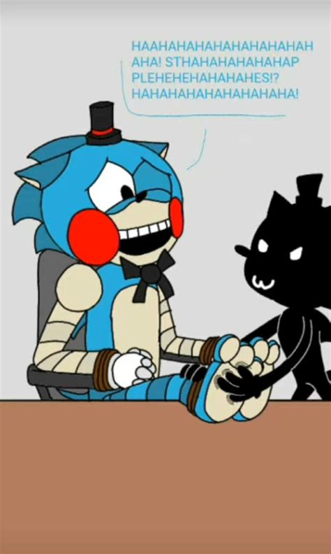 Shadow Sonic Tickles Toy Sonic by Violetisthebestgirl on DeviantArt