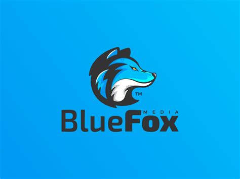 Blue Fox Media | Cool logo, Graphic design logo, Website logo