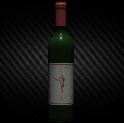 Bottle of Le Jean wine - The Official Escape from Tarkov Wiki