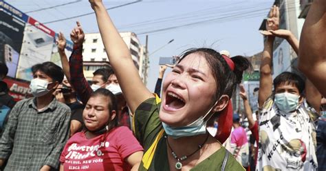 EXPLAINER: How are the Myanmar protests being organized? - The Mainichi