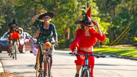 PHOTOS: Witches leave broomsticks at home during 'Slow' Witch Ride