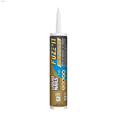 SICO - Liquid Nails Fuze It 300 mL Gray Construction Adhesive | SICO