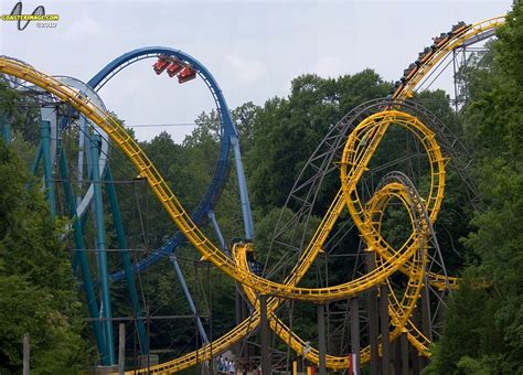 Loch Ness Monster Roller Coaster, Busch Gardens, Williamsburg, Virginia ...