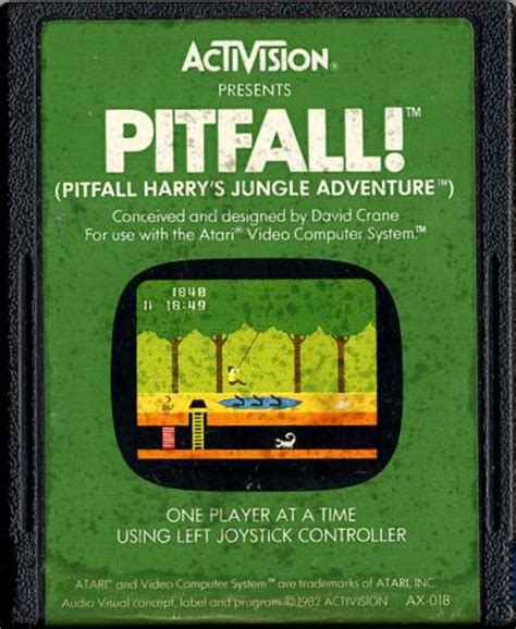 Pitfall! (2600) | Atari Wiki | Fandom