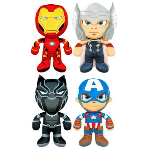 Avengers Power Plushie 4 Assorted Marvel | Good Stuff