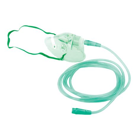 Oxygen Mask with Tubing - PracMed NZ