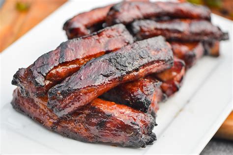 Grilled Chinese Char Siu Spare Ribs Recipe :: The Meatwave