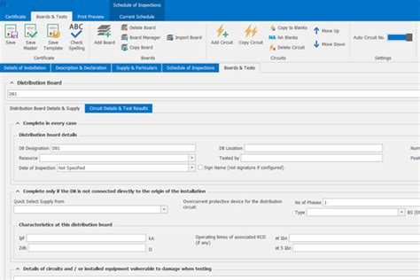 Electrical Installation Test Certificate Template (2) - TEMPLATES ...