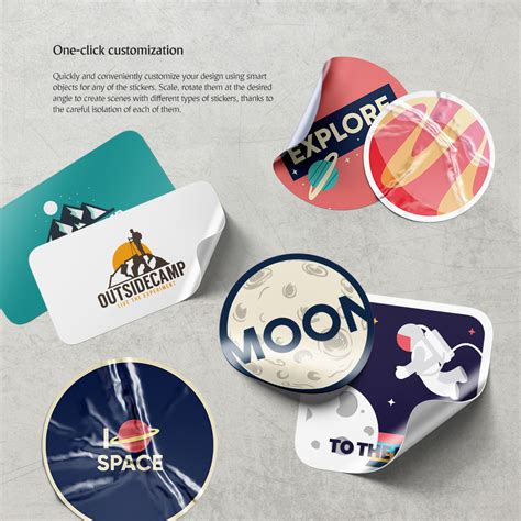 Stickers Mockups Set :: Behance