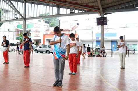 Athletes training in Arnis - Province of Abra