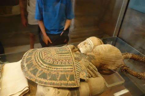 Ancient Egyptian Mummy Has Sophisticated Pattern Woven Around Head