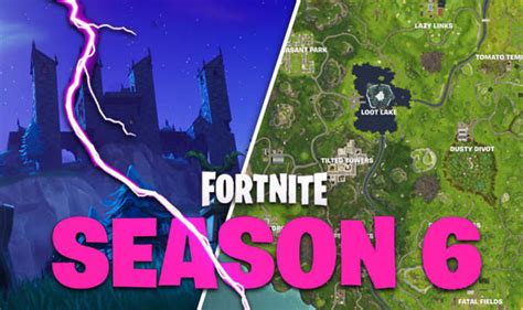 Fortnite season 6 map changes: Haunted Castle, Floating Island ...